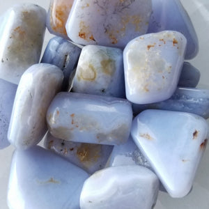 Blue Lace Agate Tumble Stone