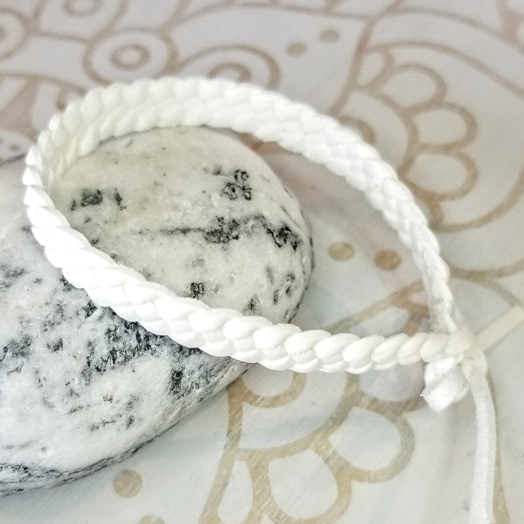 Aromatherapy Diffuser Braided Leather Bracelet PK1