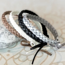 Aromatherapy Diffuser Braided Leather Bracelet PK1