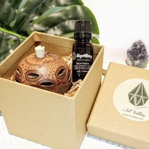 Aroma Scent Pod & RELAX Oil Blend Gift Pack