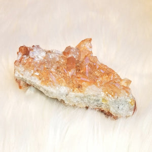Tangerine Quartz Cluster